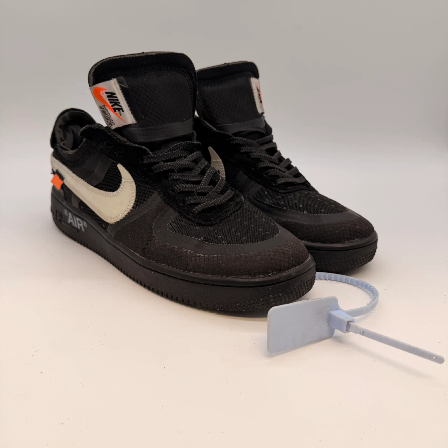 Nike Air Force 1 Off-White Black Low Size 10