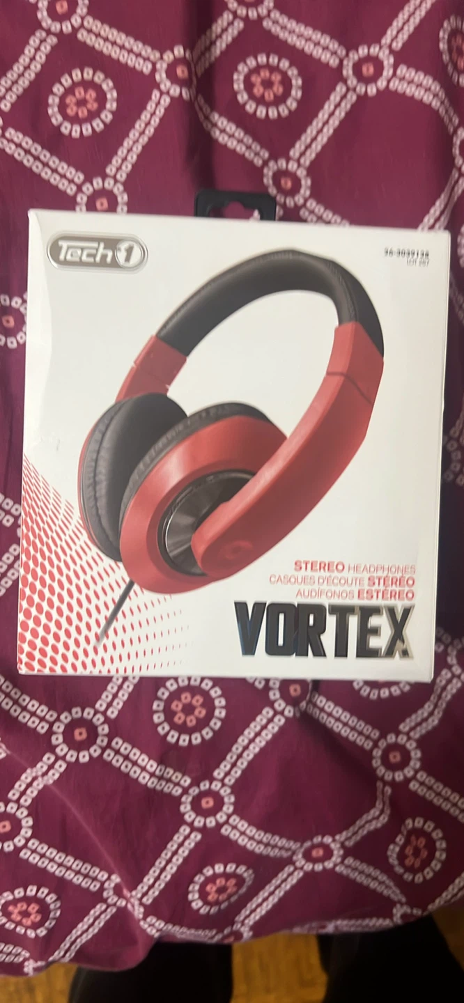 Tech 1 Vortex Stereo Headphones