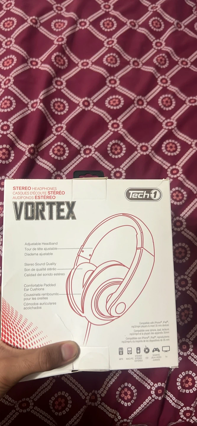 Tech 1 Vortex Stereo Headphones - photo 3