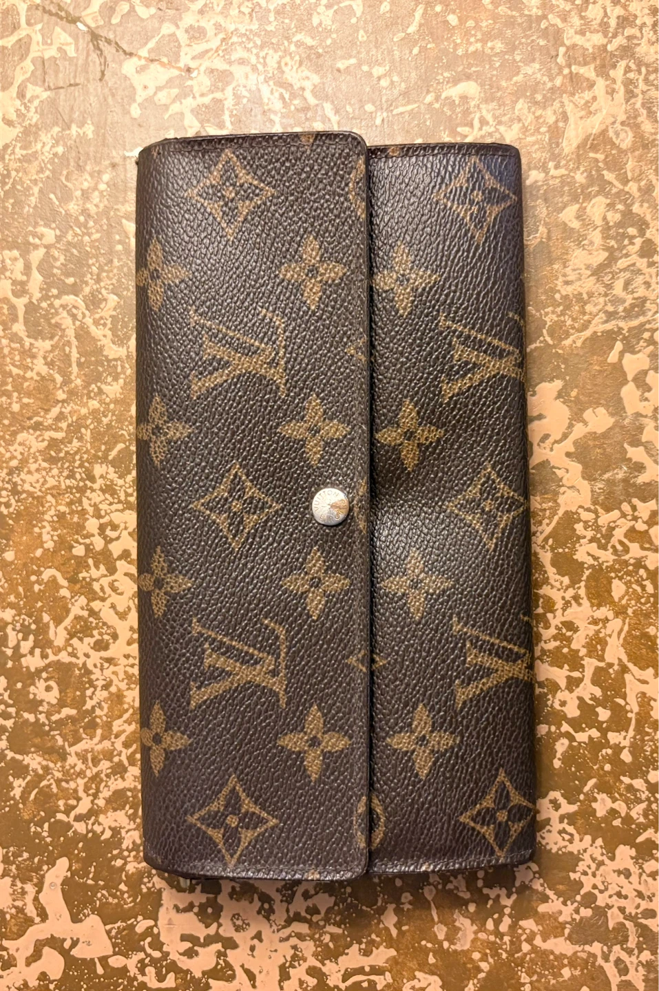 Louis Vuitton Monogram Canvas Long Wallet