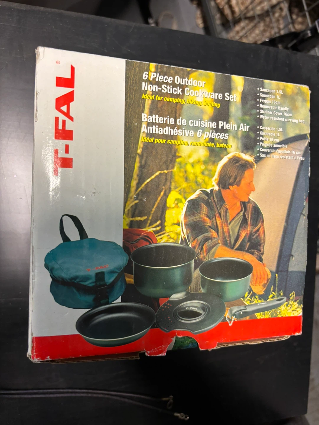 T-fal 6 Piece Outdoor Non-Stick Cookware Set