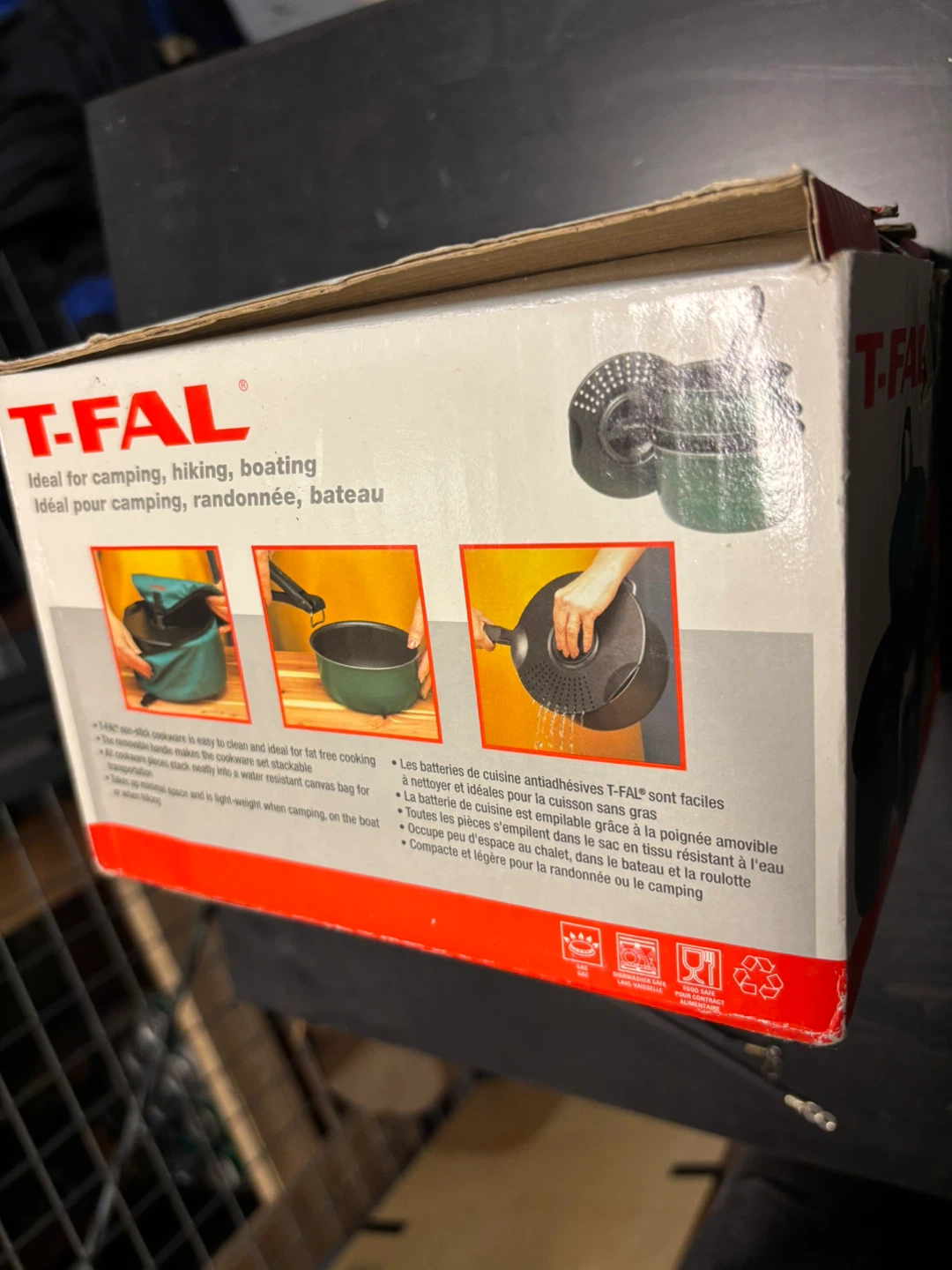 T-fal 6 Piece Outdoor Non-Stick Cookware Set - photo 2