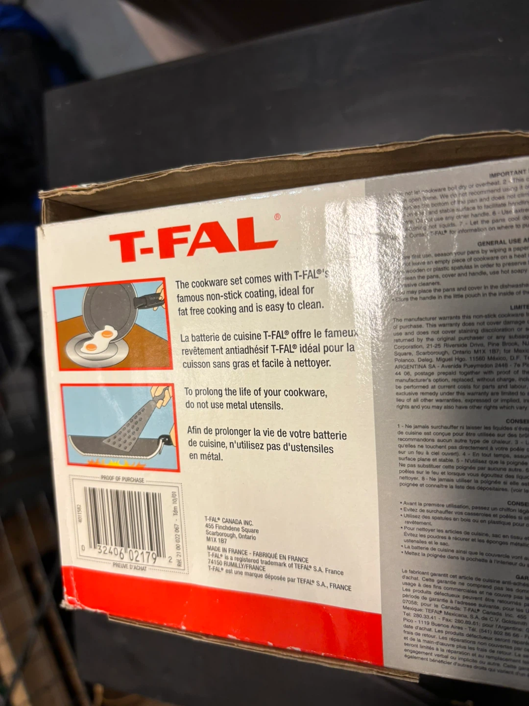 T-fal 6 Piece Outdoor Non-Stick Cookware Set - photo 3