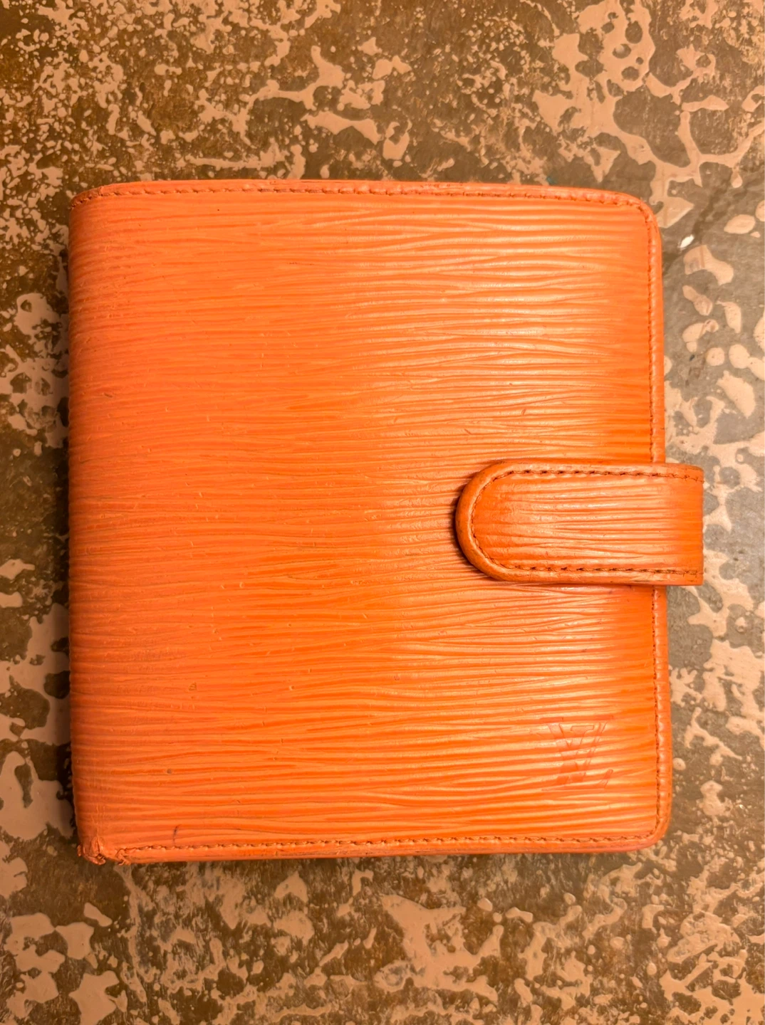 Louis Vuitton Epi Leather Agenda Cover PM Orange