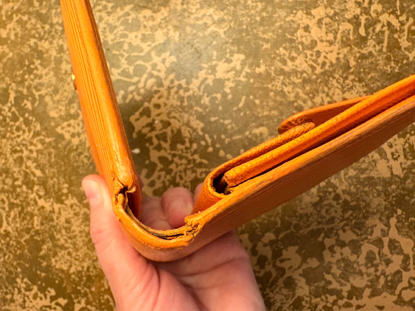 Louis Vuitton Epi Leather Agenda Cover PM Orange - photo 5
