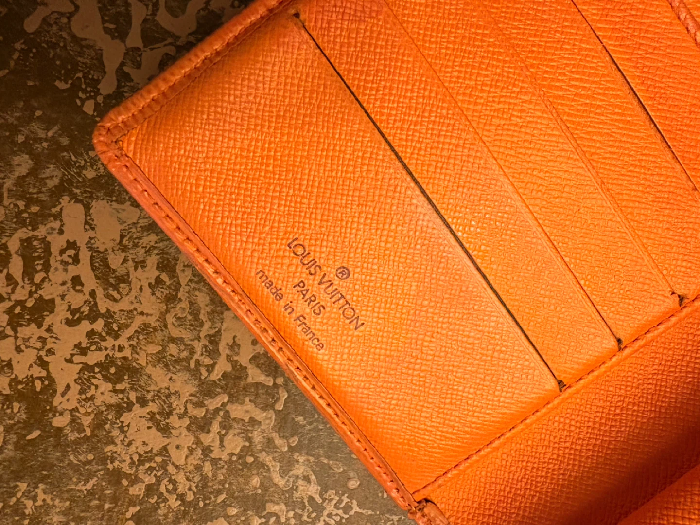 Louis Vuitton Epi Leather Agenda Cover PM Orange - photo 3