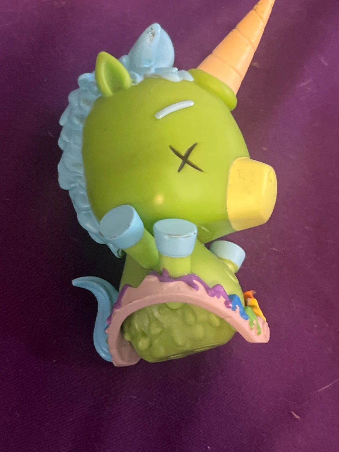 Green Unicorn Figure - photo 2