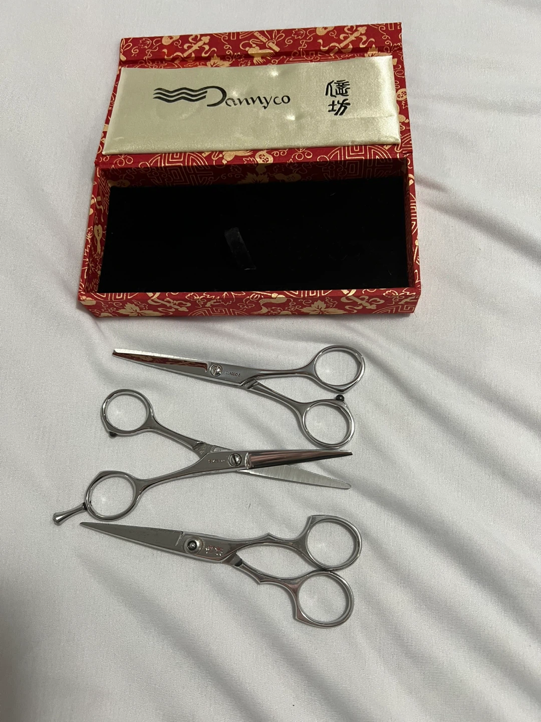 3 Professional Salon Scissors