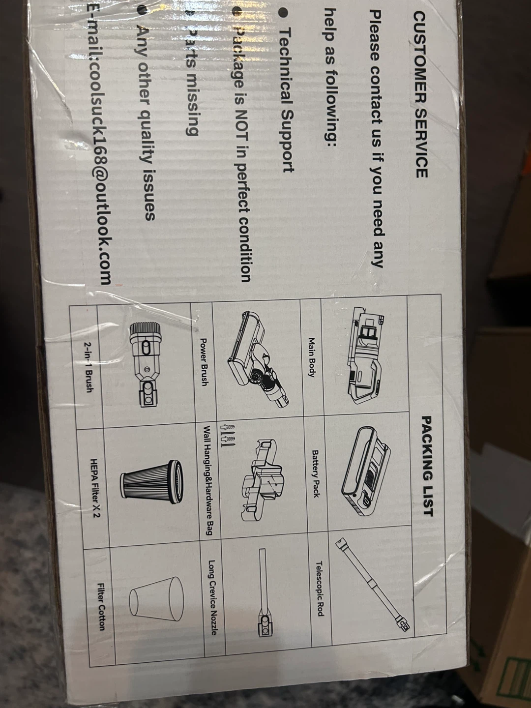 Brand NEE Cordless Stick Vacuum Cleaner - photo 2