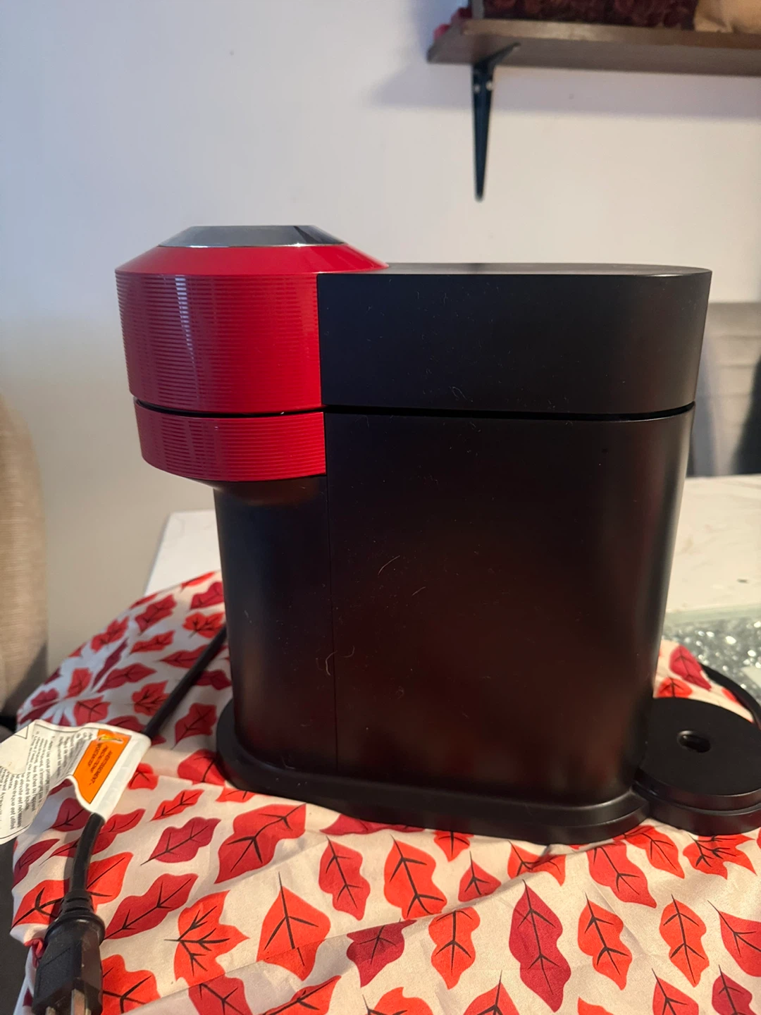 Red Nespresso Vertuo Coffee Machine - photo 5