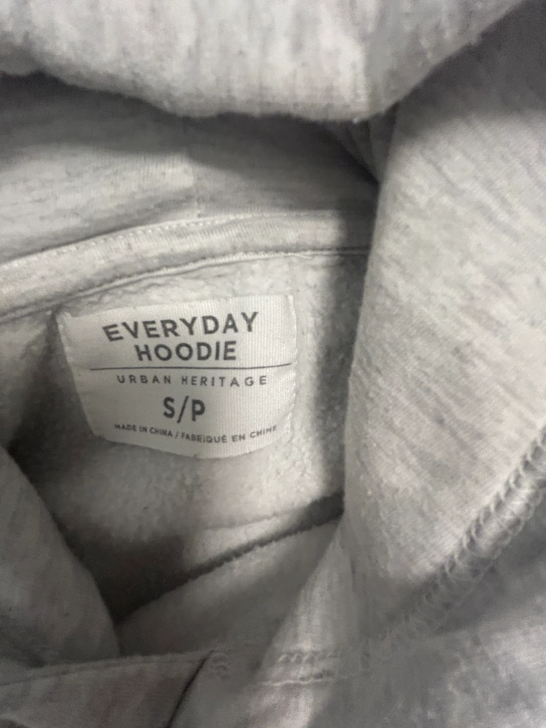 Urban Heritage Everyday Hoodie - Grey, Size S/P - photo 2