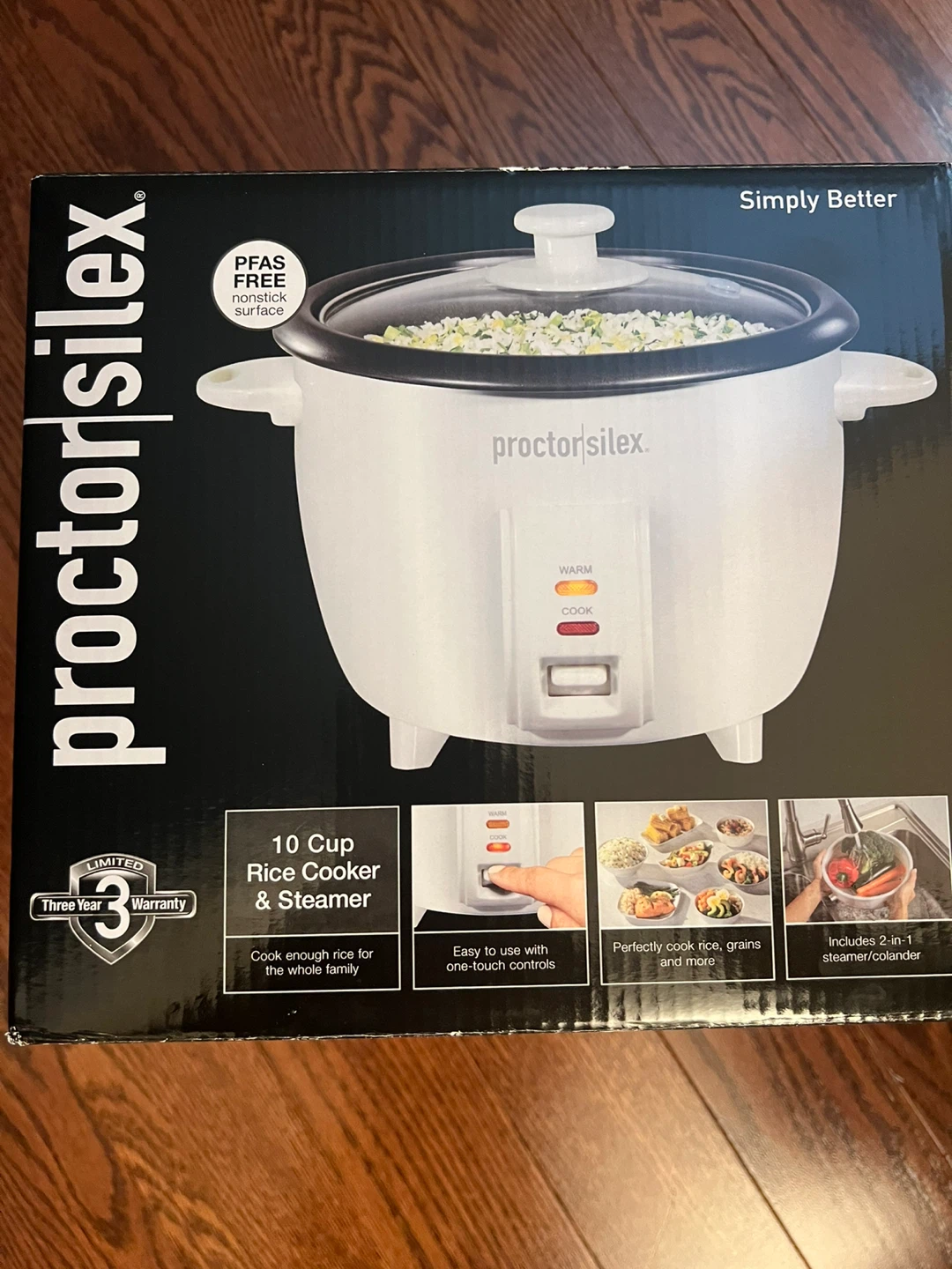 Proctor Silex 10 Cup Rice Cooker & Steamer