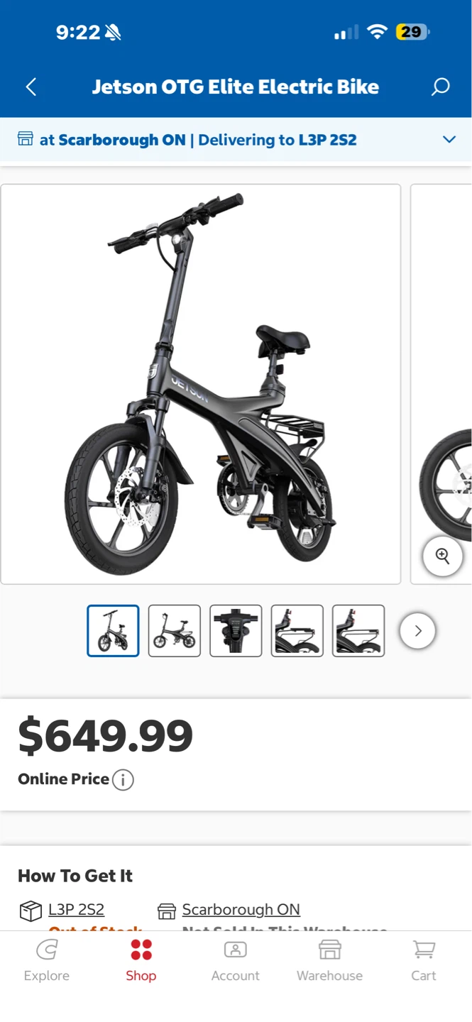Jetson OTG Elite Electric Bike - photo 4