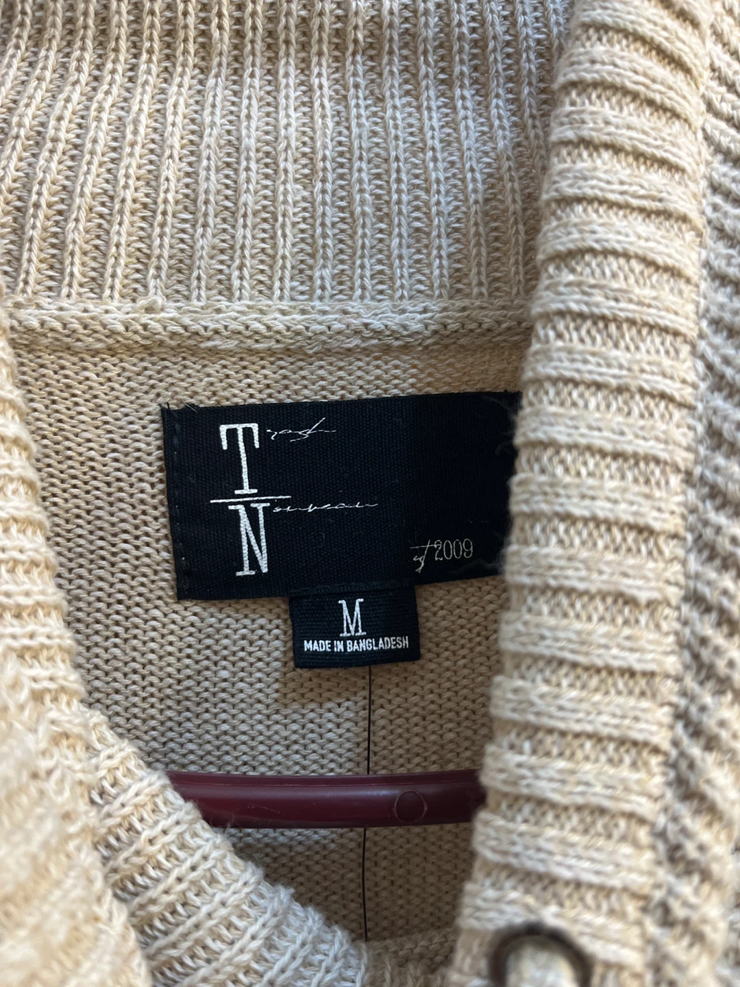 Striped Knit Hoodie Sweater - photo 2