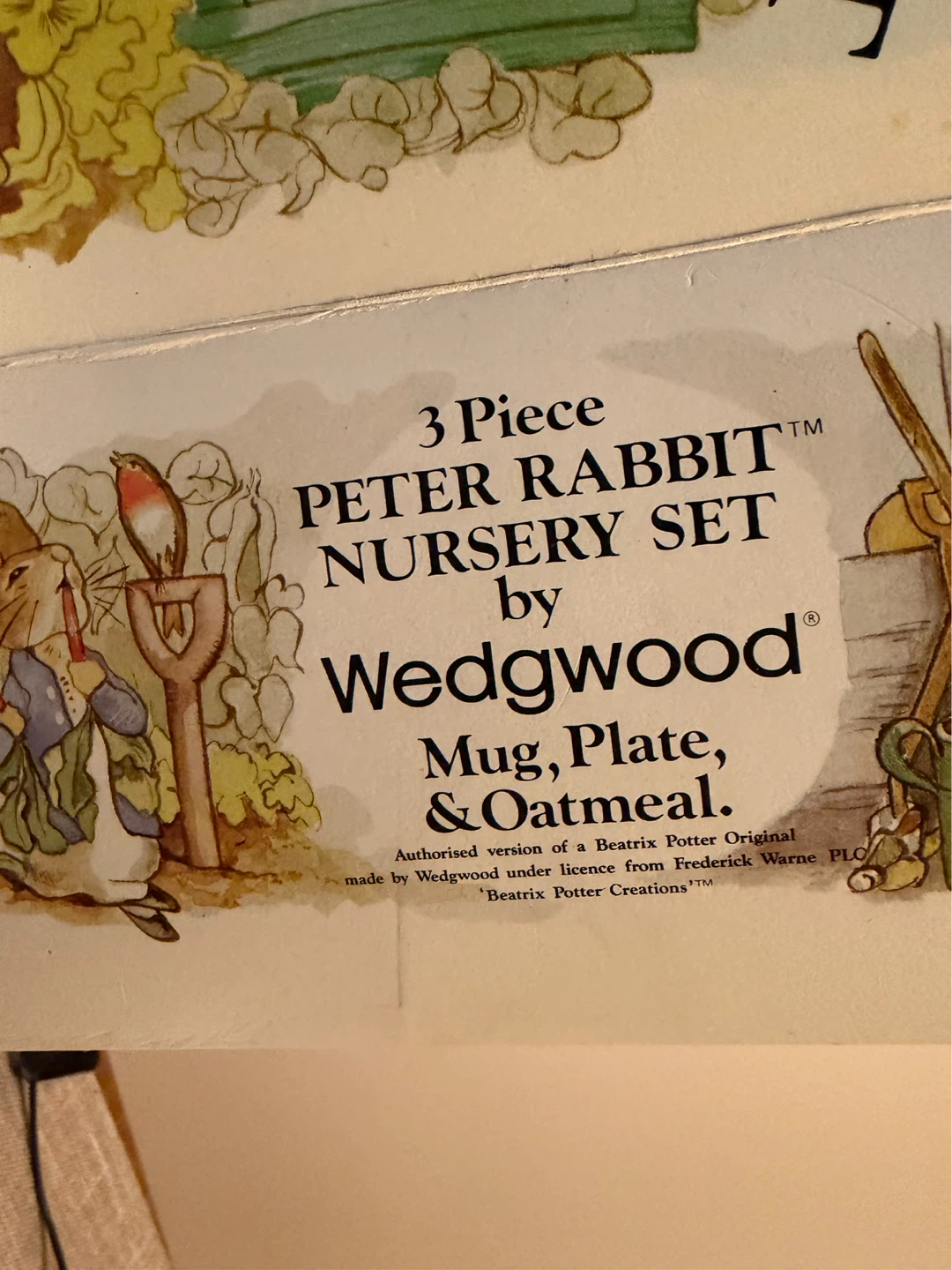 Wedgwood 3-Piece Peter Rabbit Nursery Set - photo 3