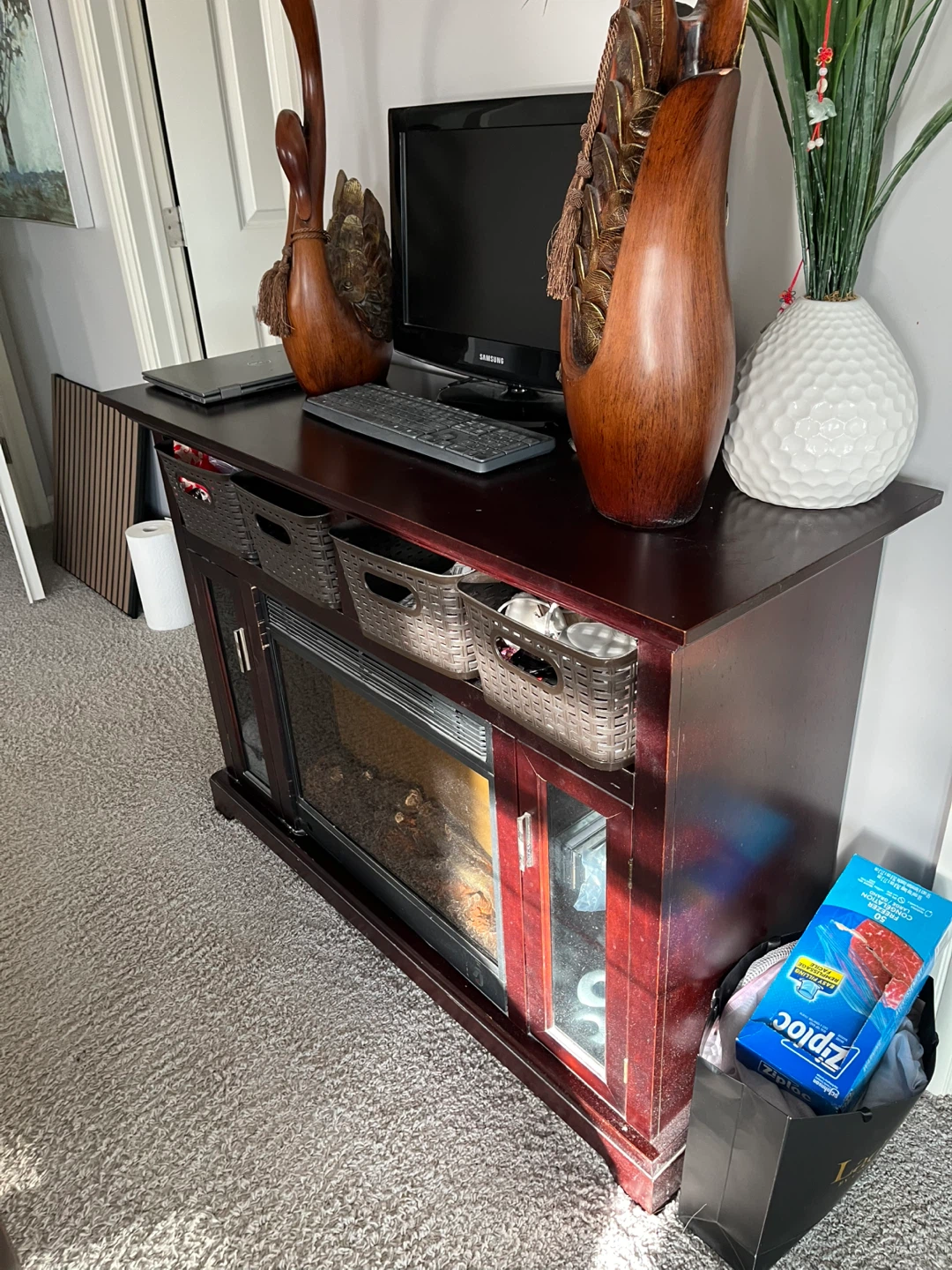 Electric Fireplace Entertainment Stand - photo 3