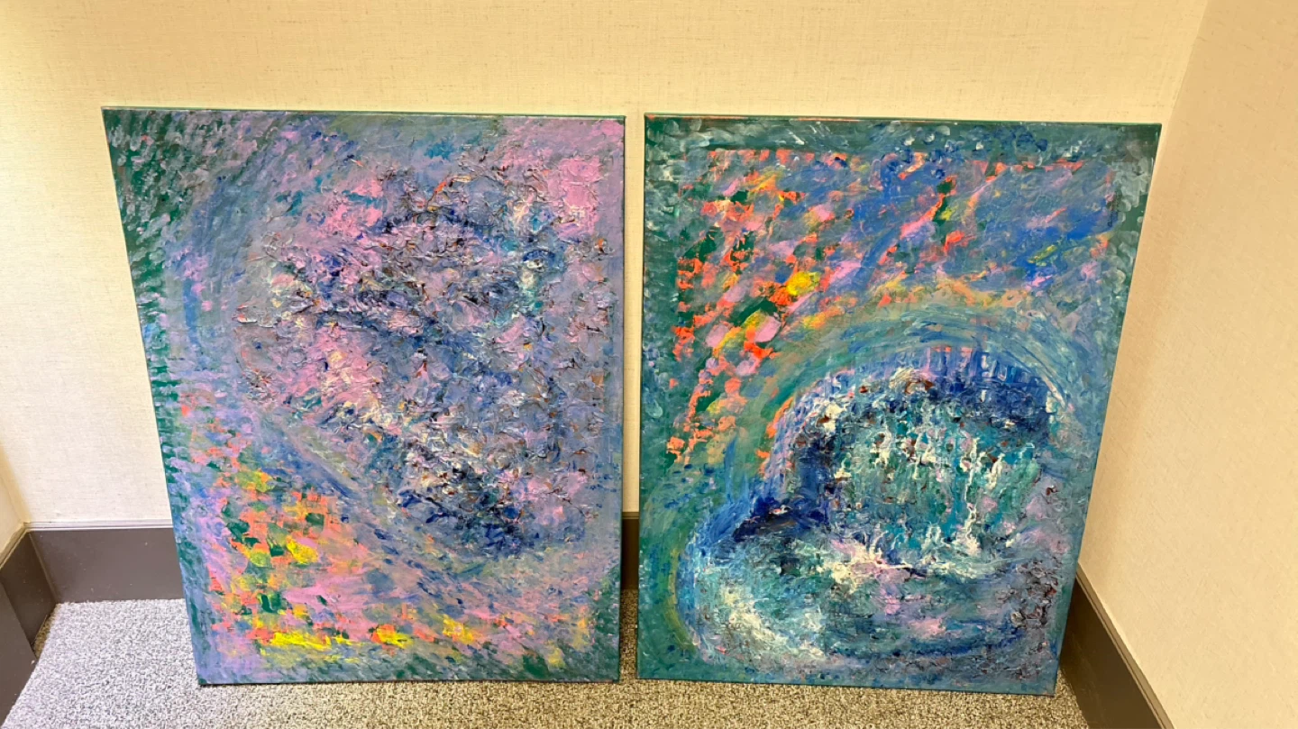 Two Abstract Paintings