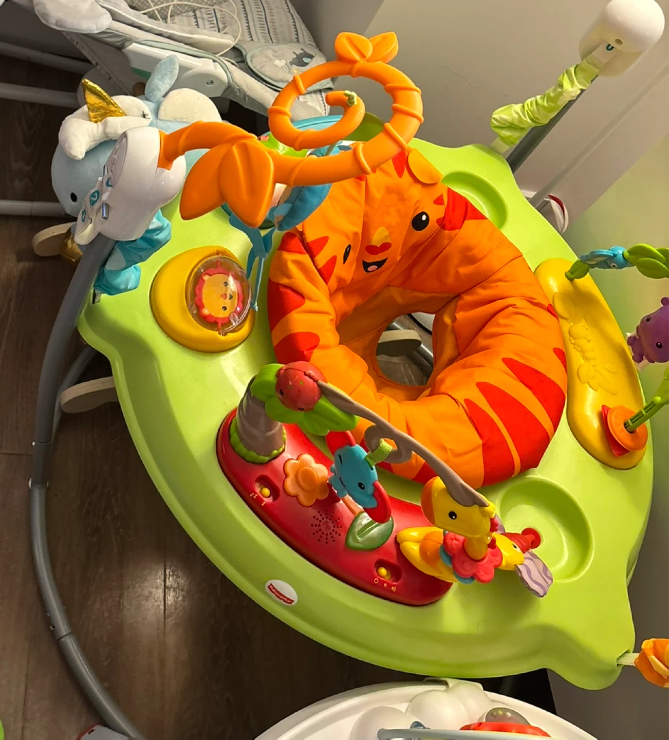 Fisher-Price Roarin' Rainforest Jumperoo Infant Activity Center - photo 2