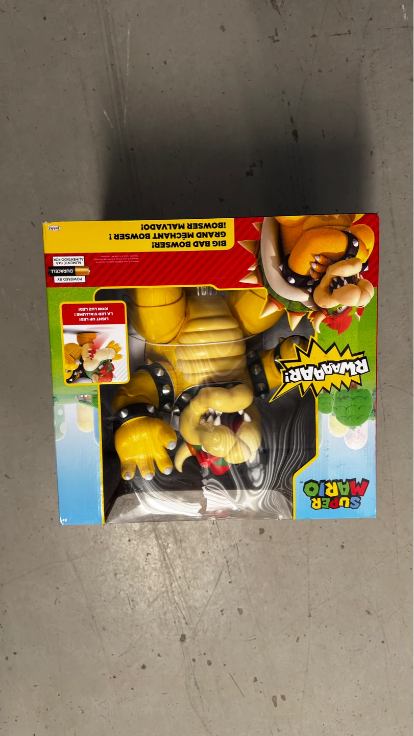 Jakks Pacific Super Mario Big Bad Bowser Action Figure