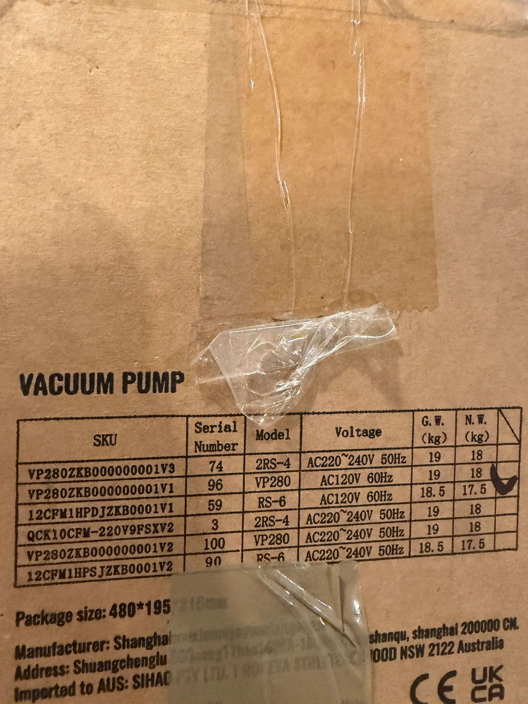 Vevor Vacuum Pump - photo 2