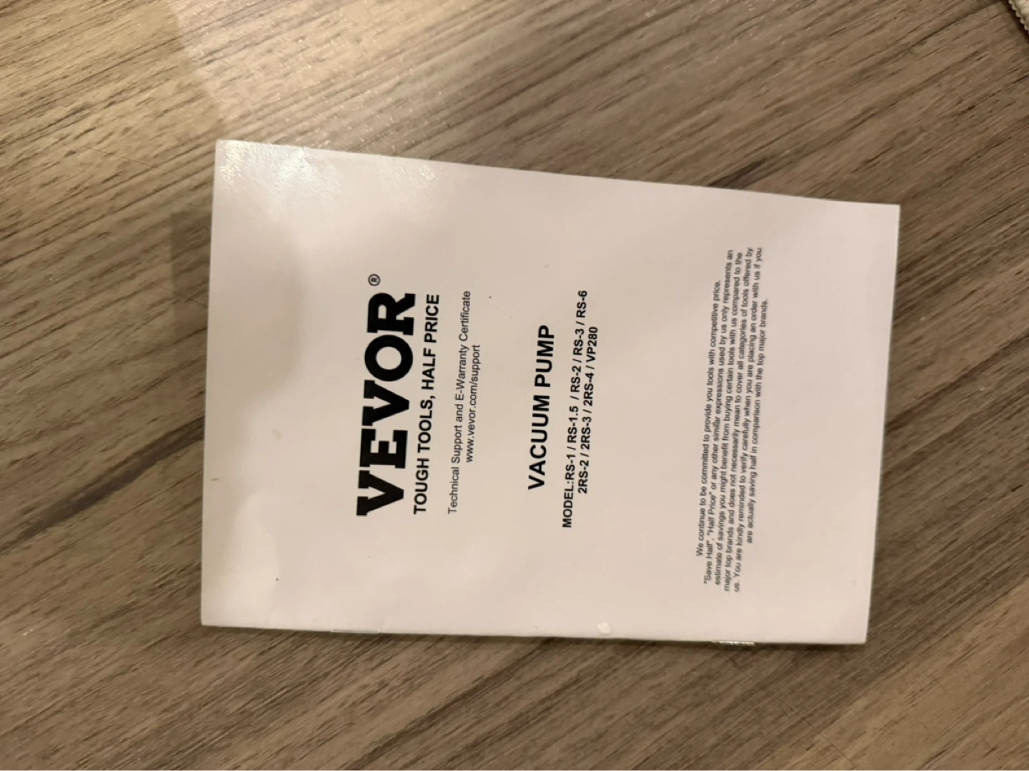Vevor Vacuum Pump - photo 4