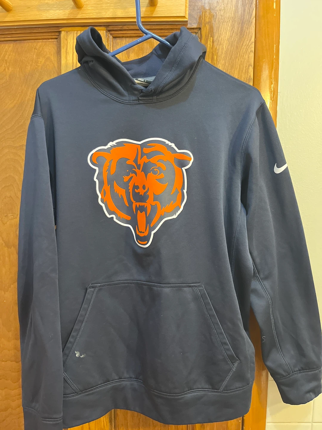 Nike Chicago Bears Therma-FIT Hoodie NFL Team Apparel Size M