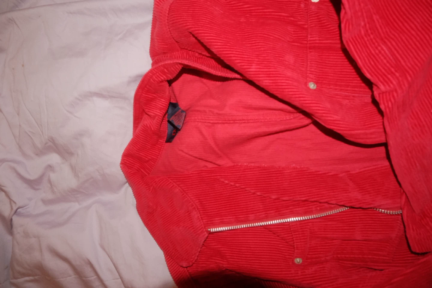Red Corduroy Jacket