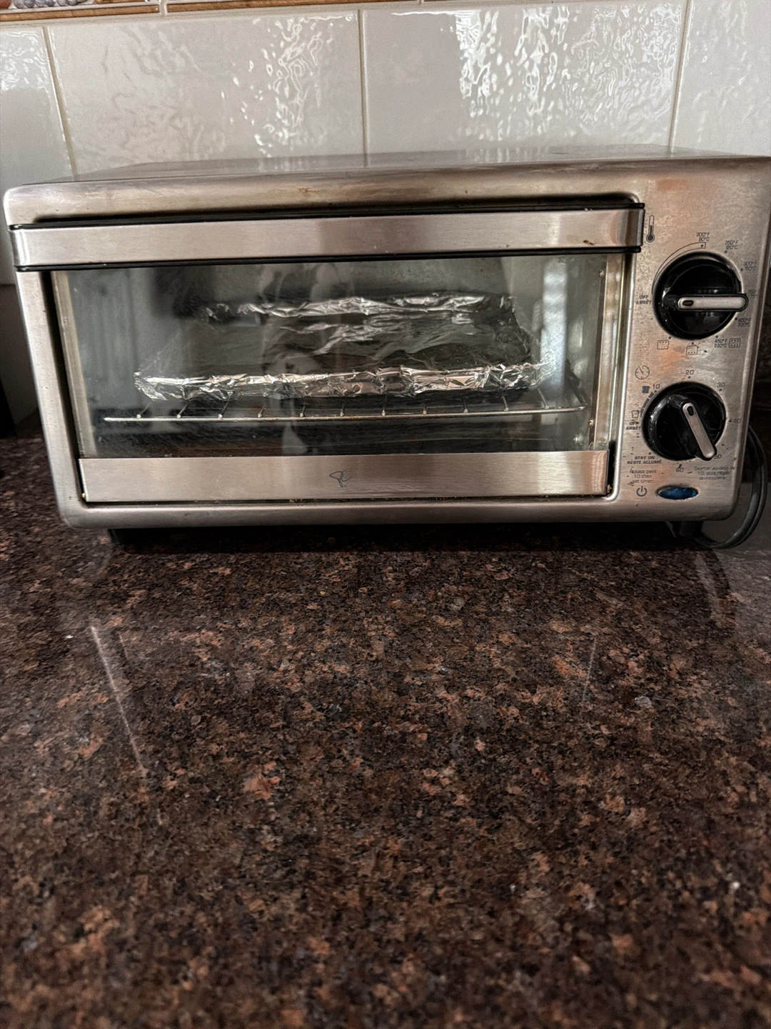 Stainless Steel Countertop Toaster Oven