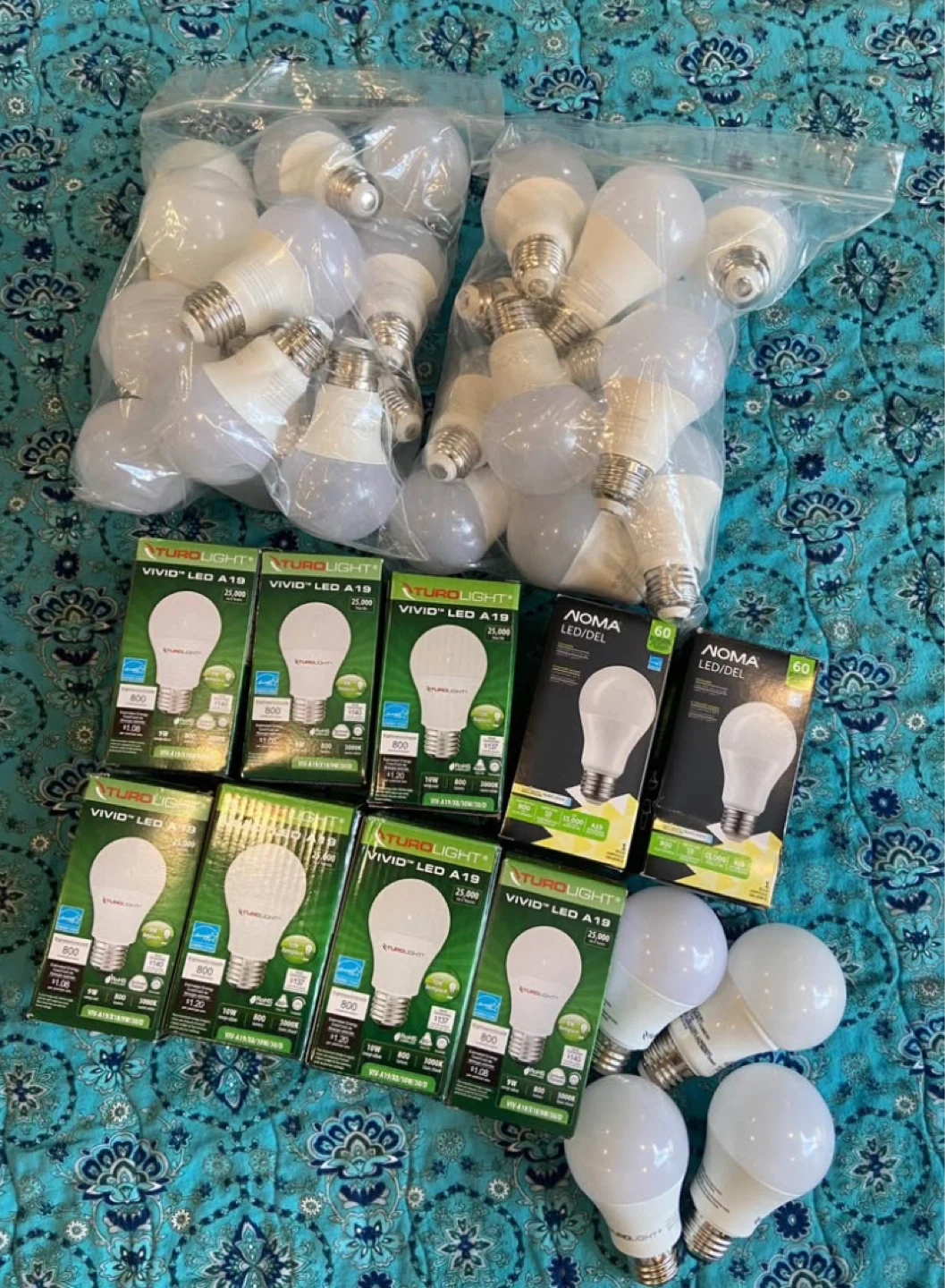Turolight and Noma Brand LED Light Bulbs