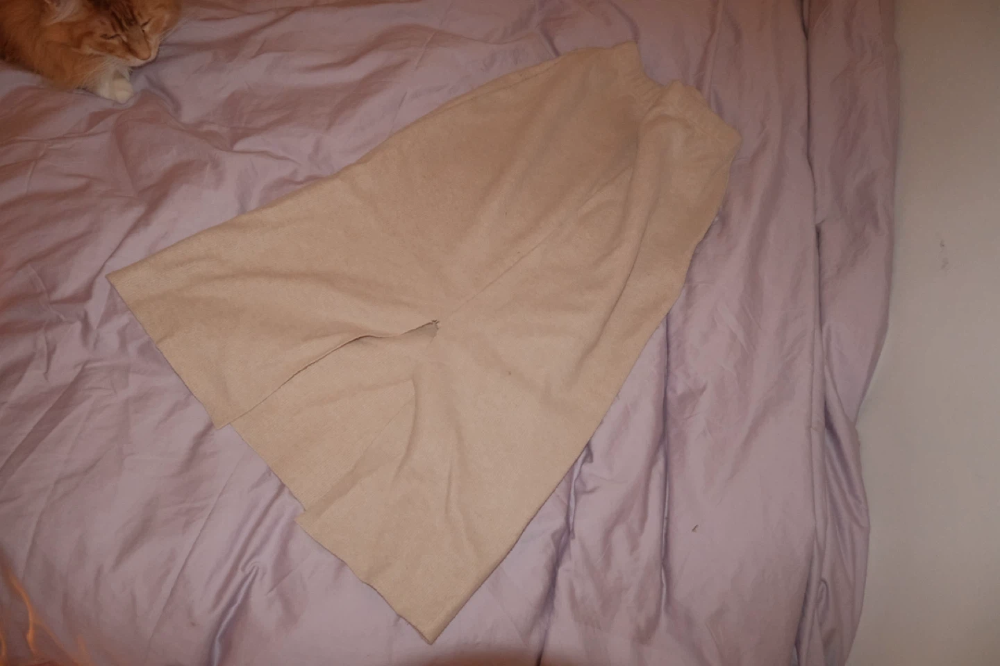 Women's Beige Skirt