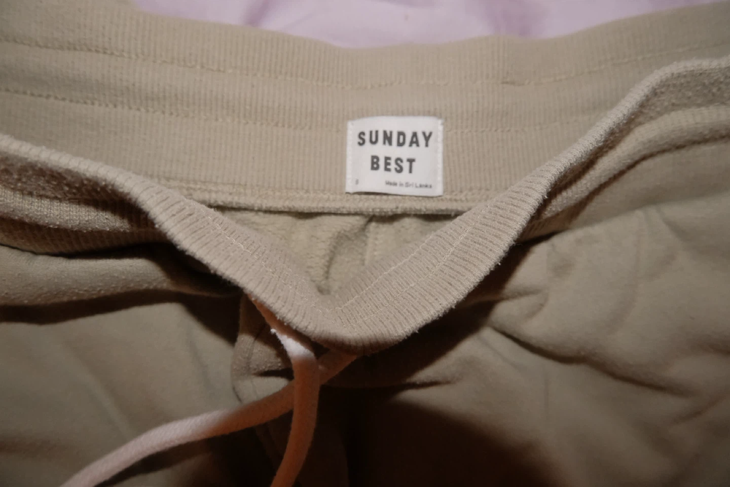 Aritzia Sunday Best Tan Sweatpants