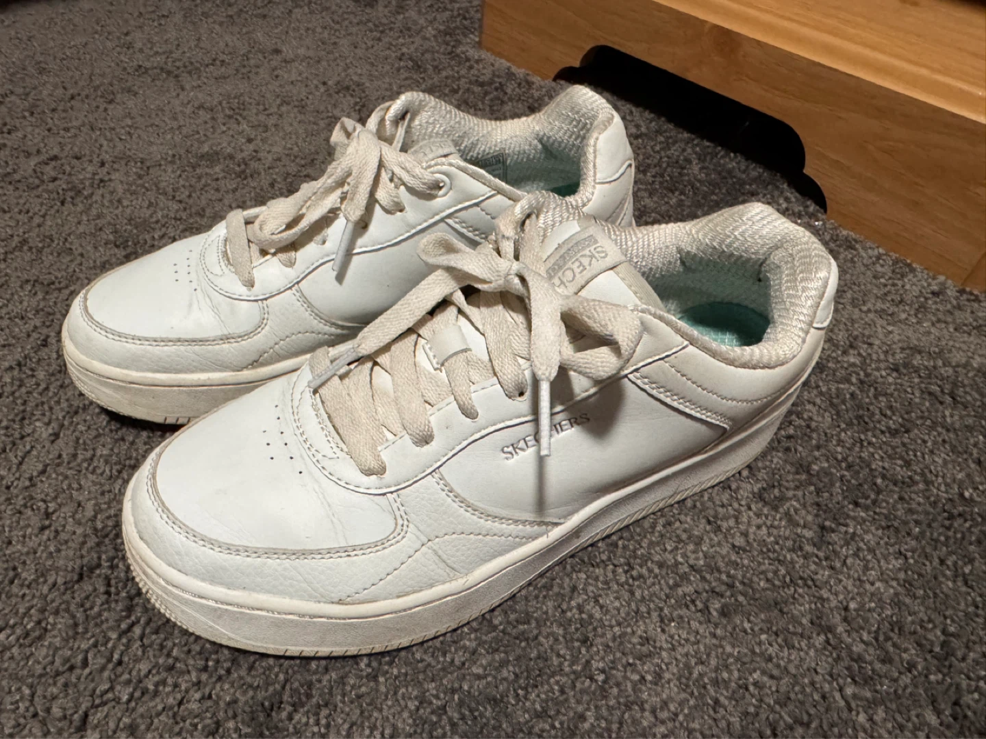 Skechers Court Classics White Sneakers