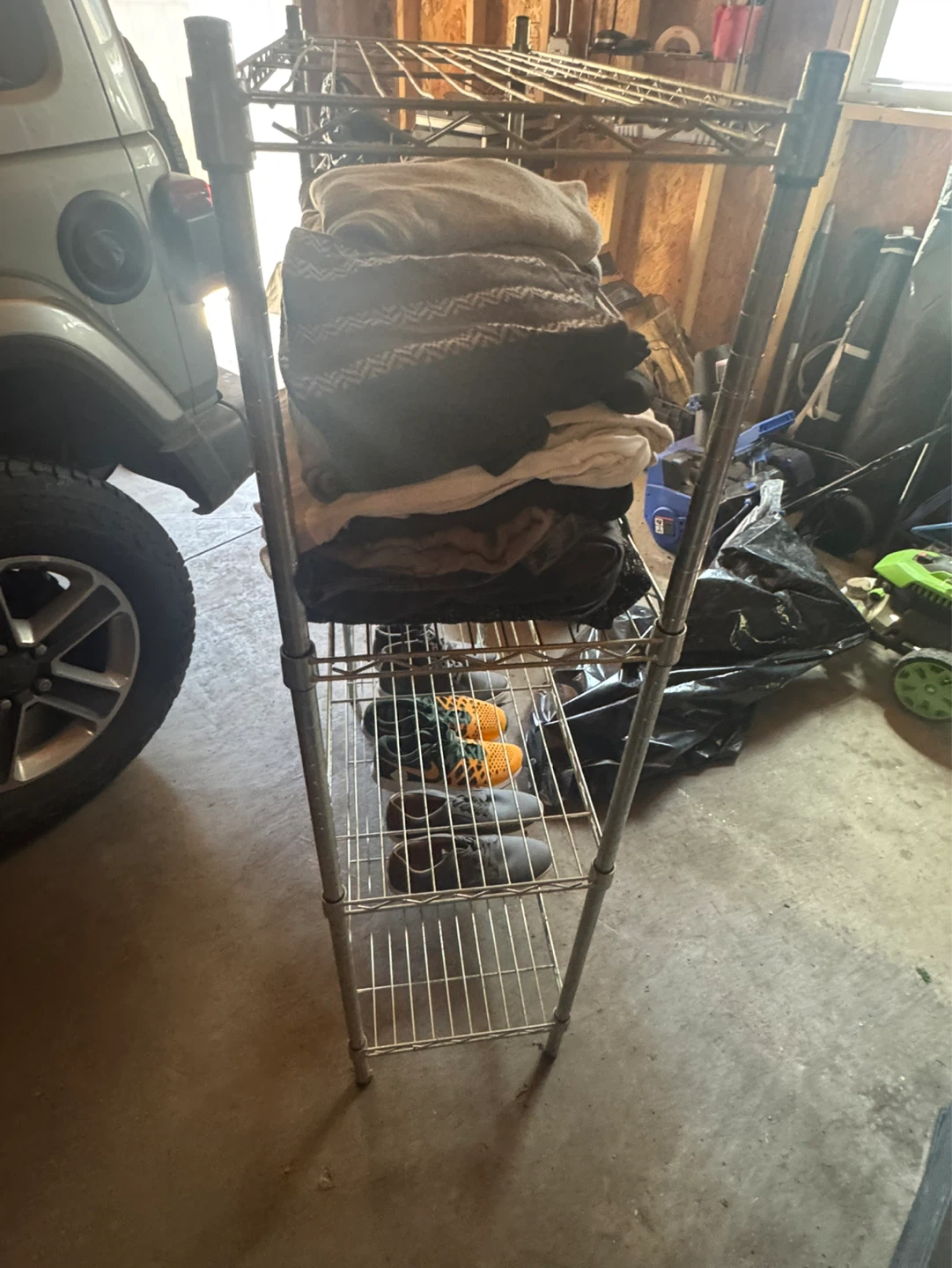 Wire Shelving Unit - photo 2