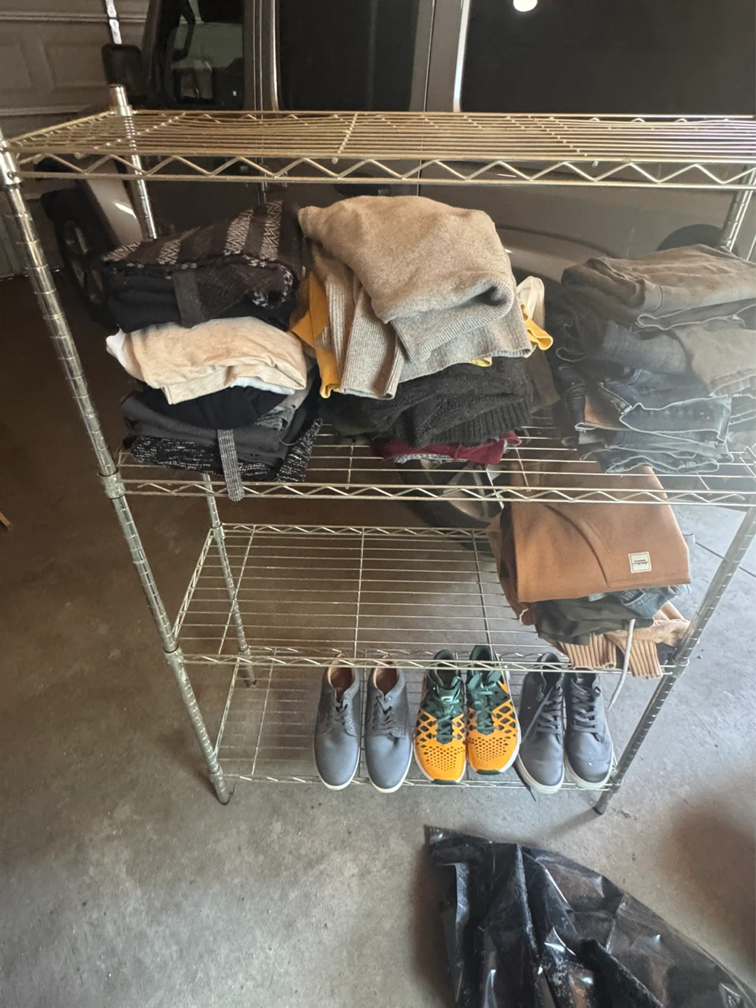 Wire Shelving Unit