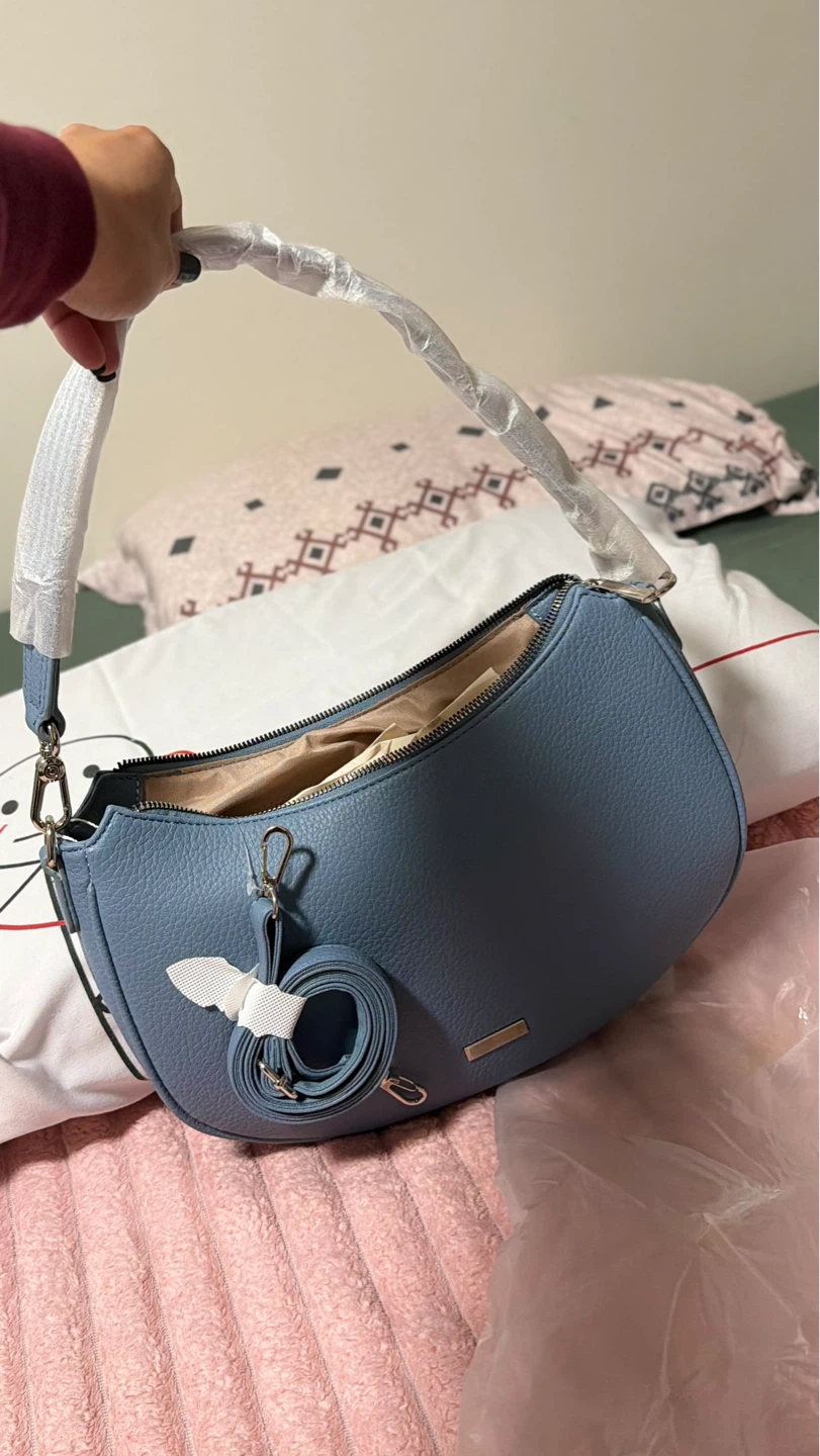 Blue Shoulder Bag