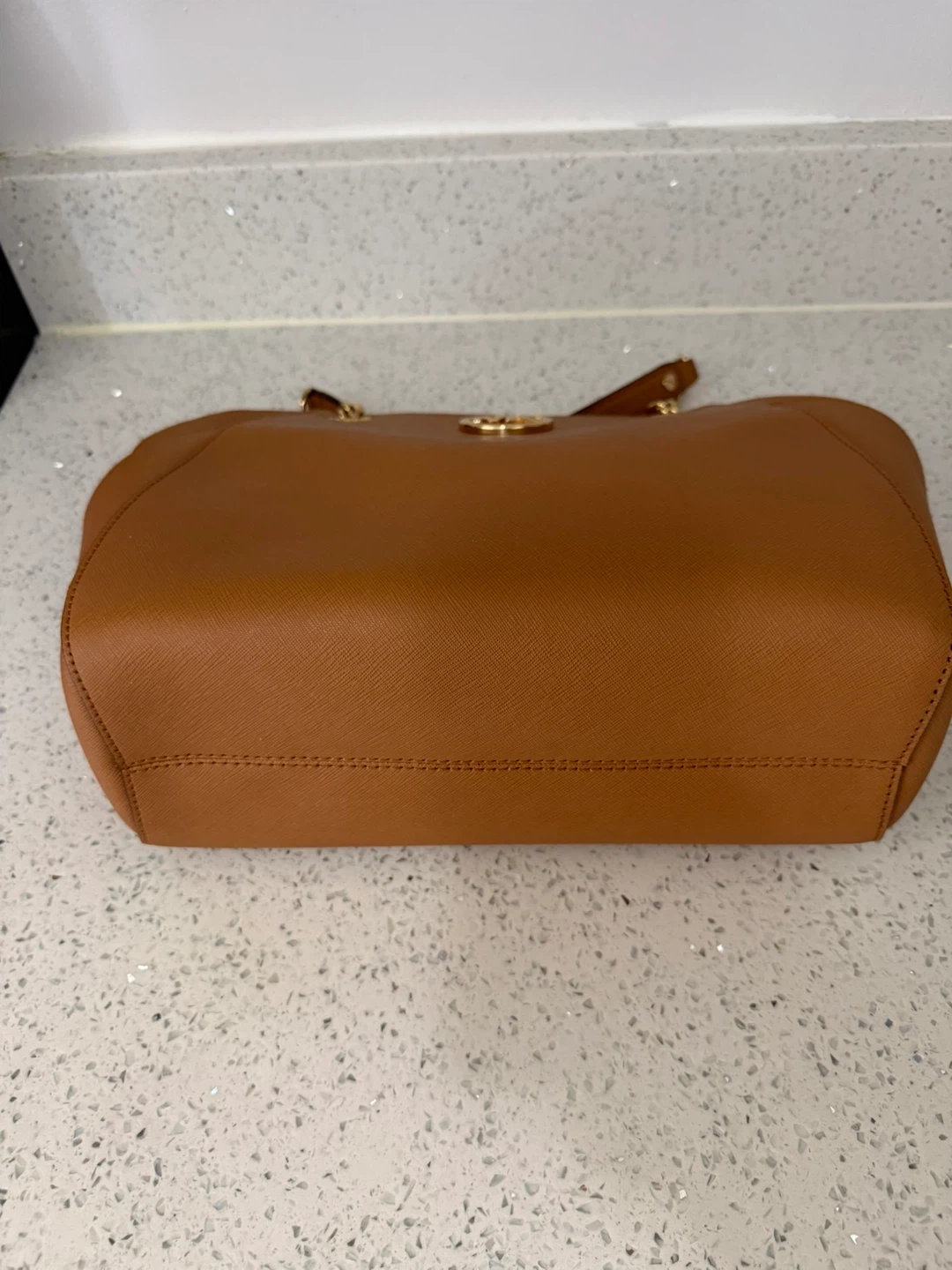 Michael Kors Brown Leather Chain Shoulder Bag - photo 4
