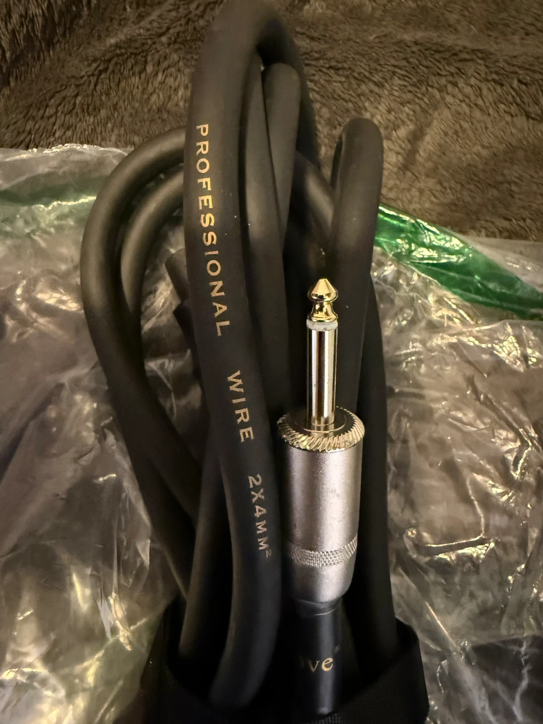 Professional Wire Audio Cables - 2x4MM² - photo 3