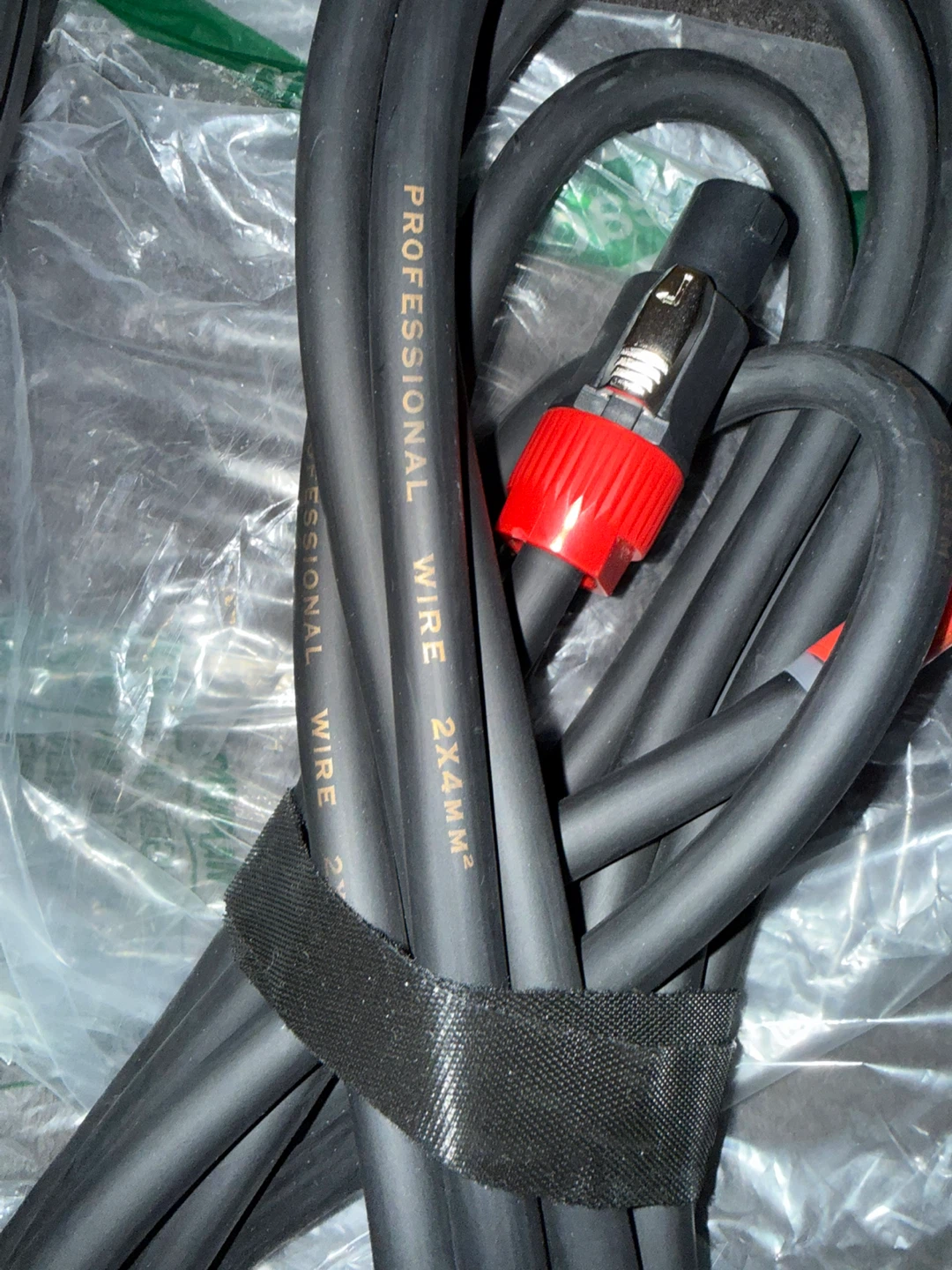 Professional Wire Audio Cables - 2x4MM² - photo 2