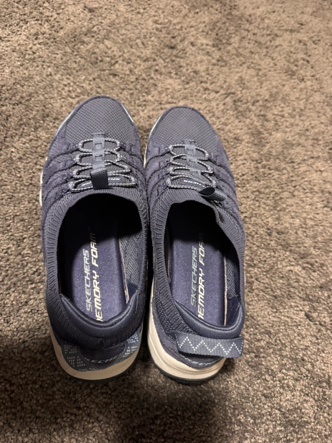 Skechers Women's Navy Blue Memory Foam Athletic Shoes Size 7 - photo 2