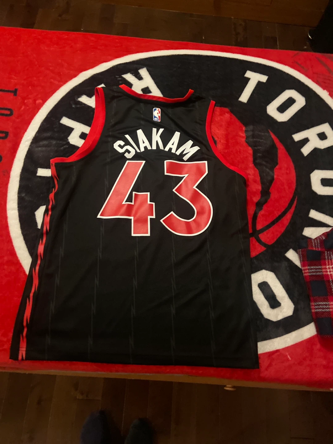 Toronto Raptors Pascal i #43 Basketball Jersey - photo 2