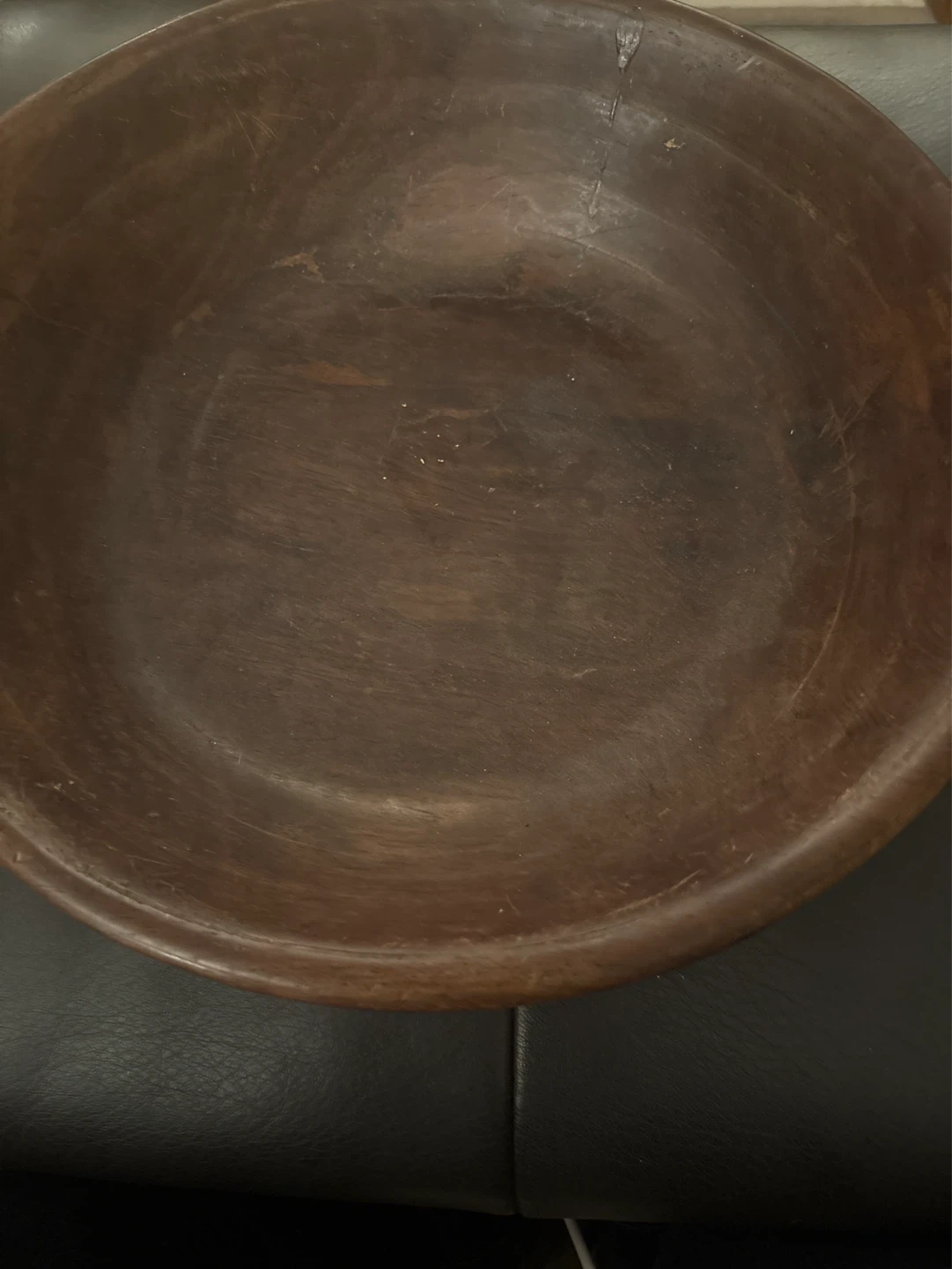 Carved. Vintage  African bowl - photo 5