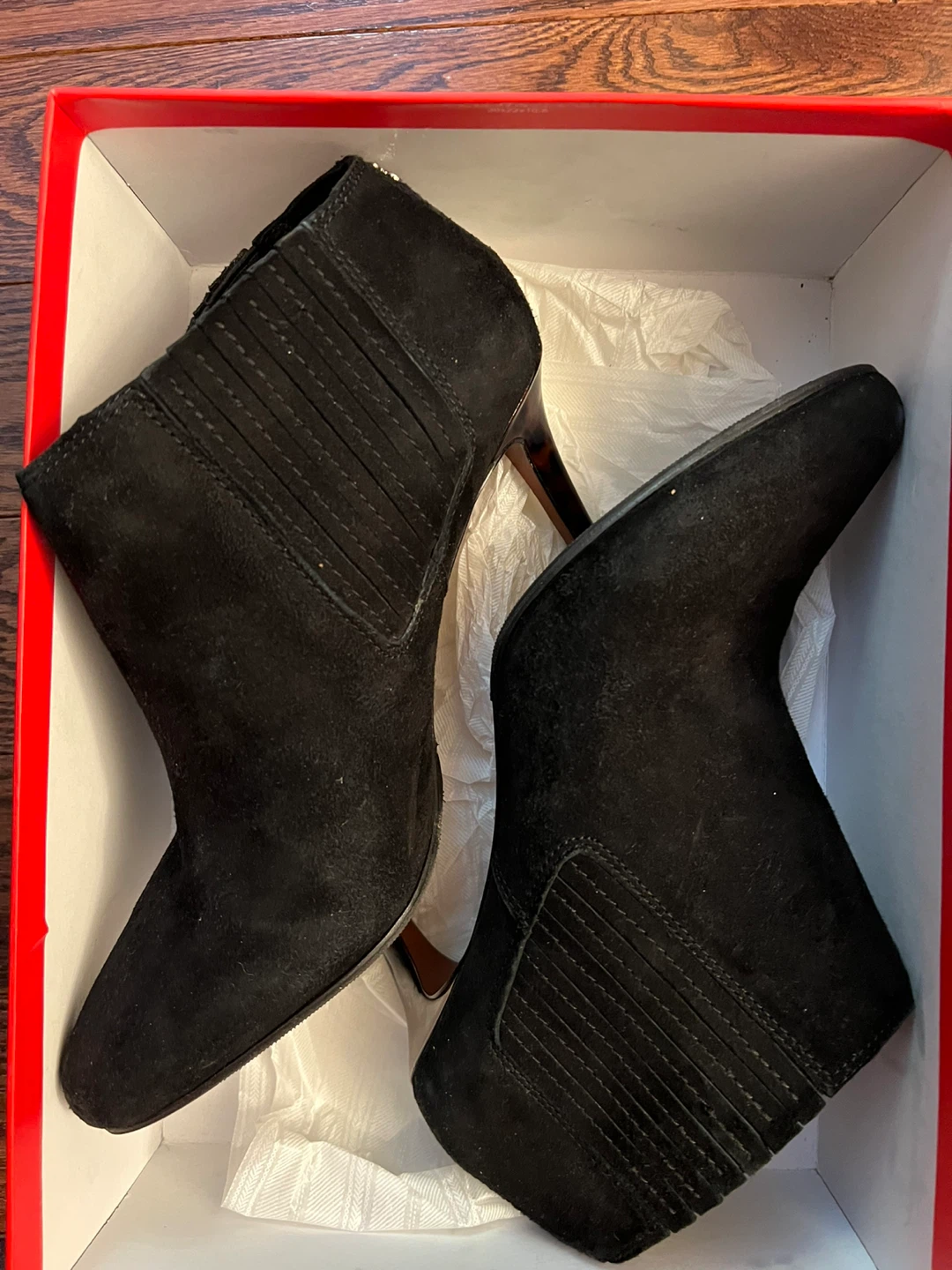 Coach Black Suede Ankle Boots - photo 3