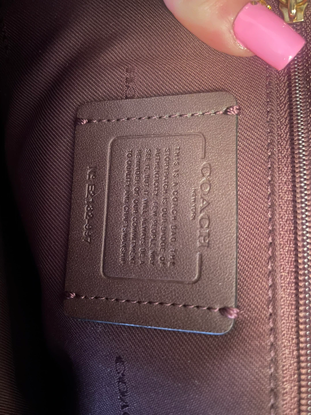 Coach Black Pebbled Leather Backpack - photo 3