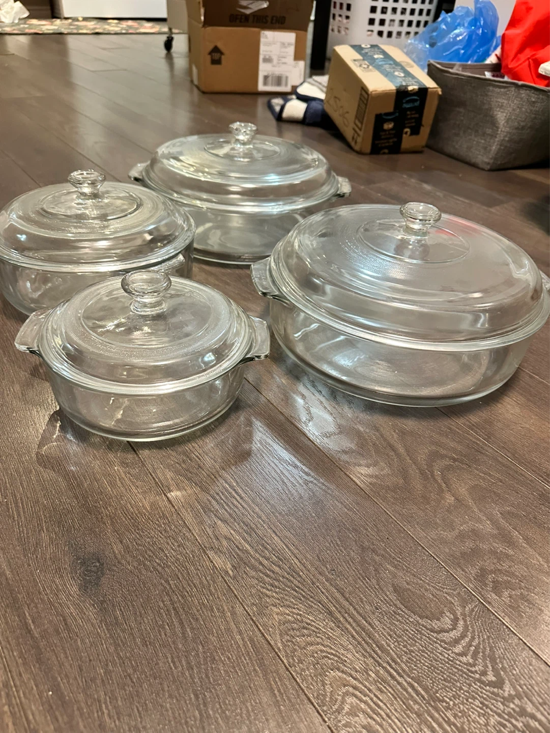 Pyrex Glass Casserole Dish Set - photo 2