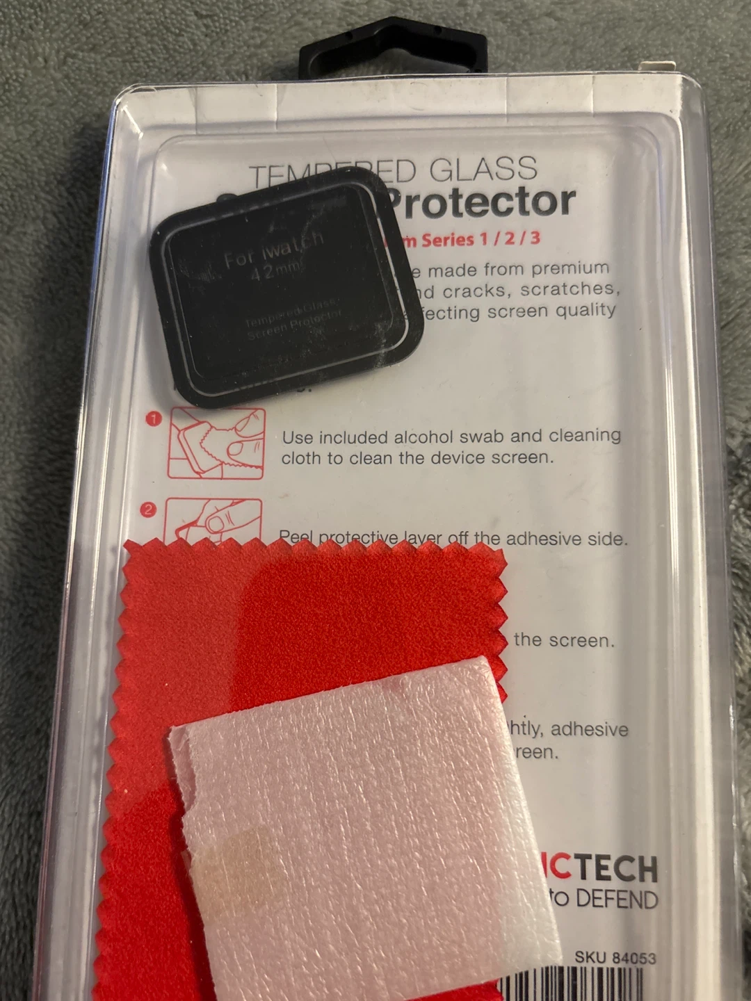 Tempered Glass Screen Protector Apple Watch 42mm Series 1/2/3 - photo 3