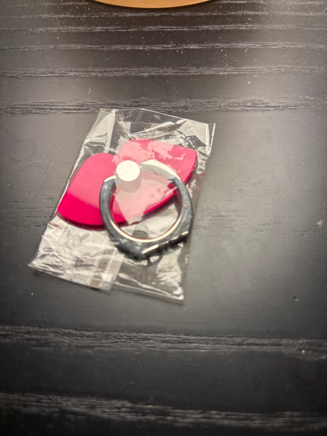 Dior Pink Lips Phone Ring Holder