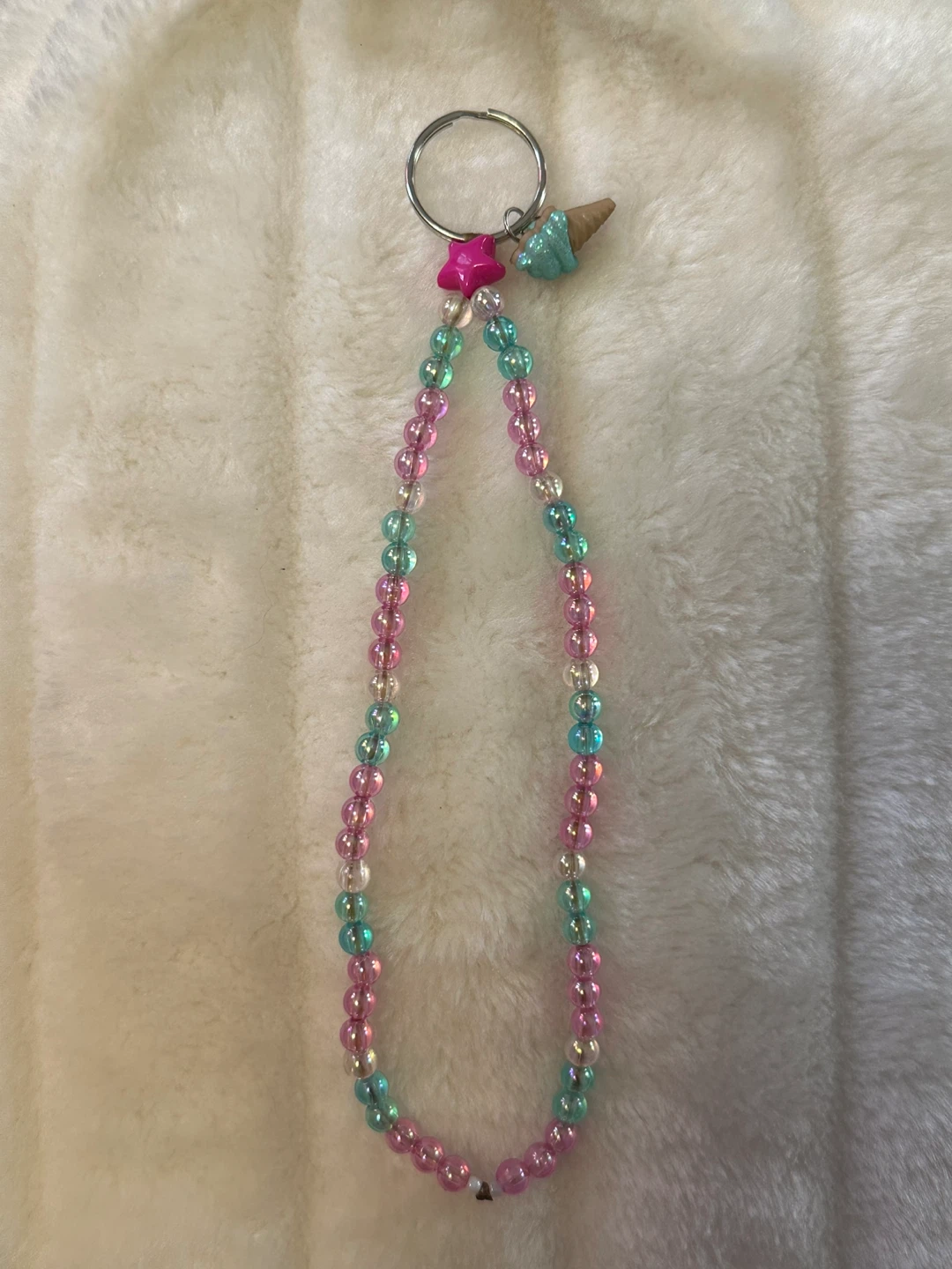 Beaded Charm Keychains - photo 3