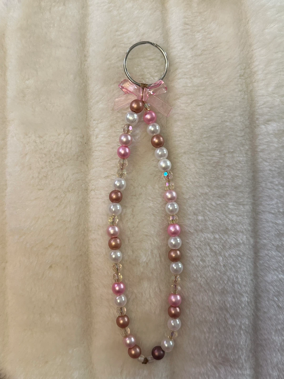 Beaded Charm Keychains
