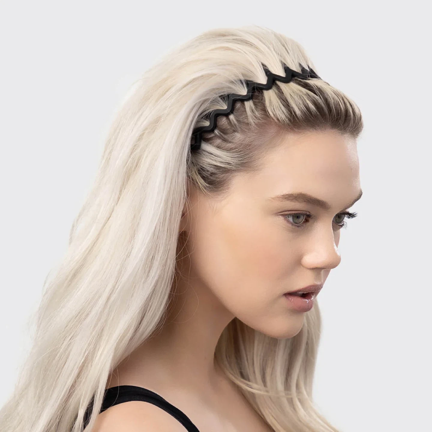 Black Zigzag Headband