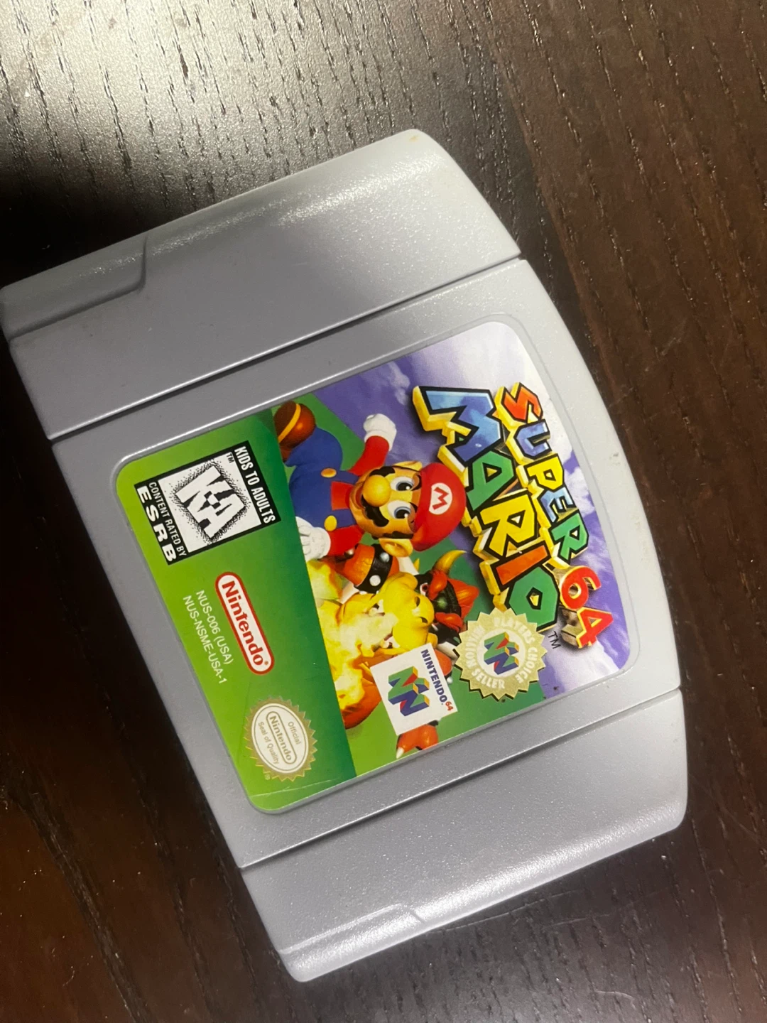 Nintendo 64 Super Mario 64 Game Cartridge